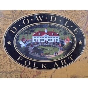 Eric Dowdle Folk Art 500 Piece Mount Vernon Jigsaw Puzzle George Washington NEW